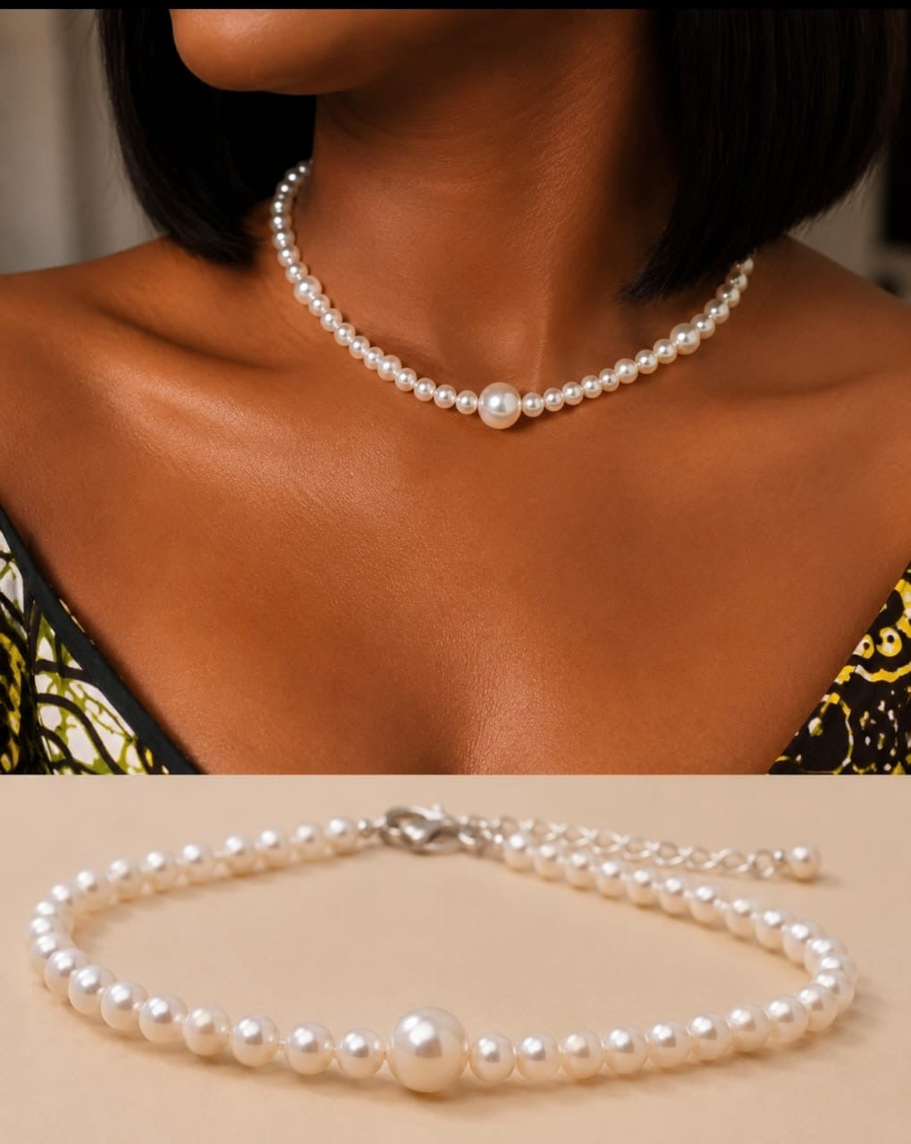 Collier en perles Dlui&Kelle