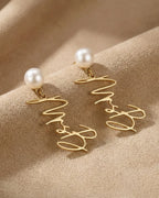 Dlui&Kelle personalized earrings
