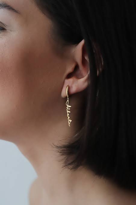 Dlui&Kelle personalized earrings