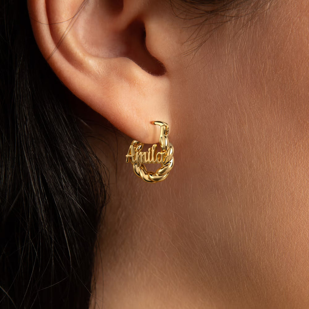 Dlui&Kelle personalized earrings