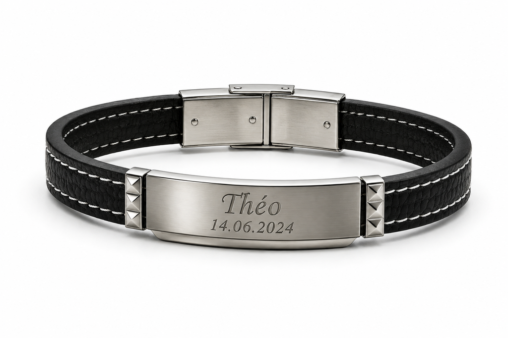 Bracelet personnalisé Cuir