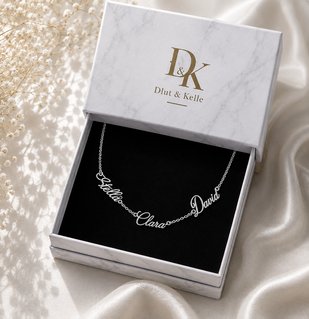 Collier personnalisé 3 Names