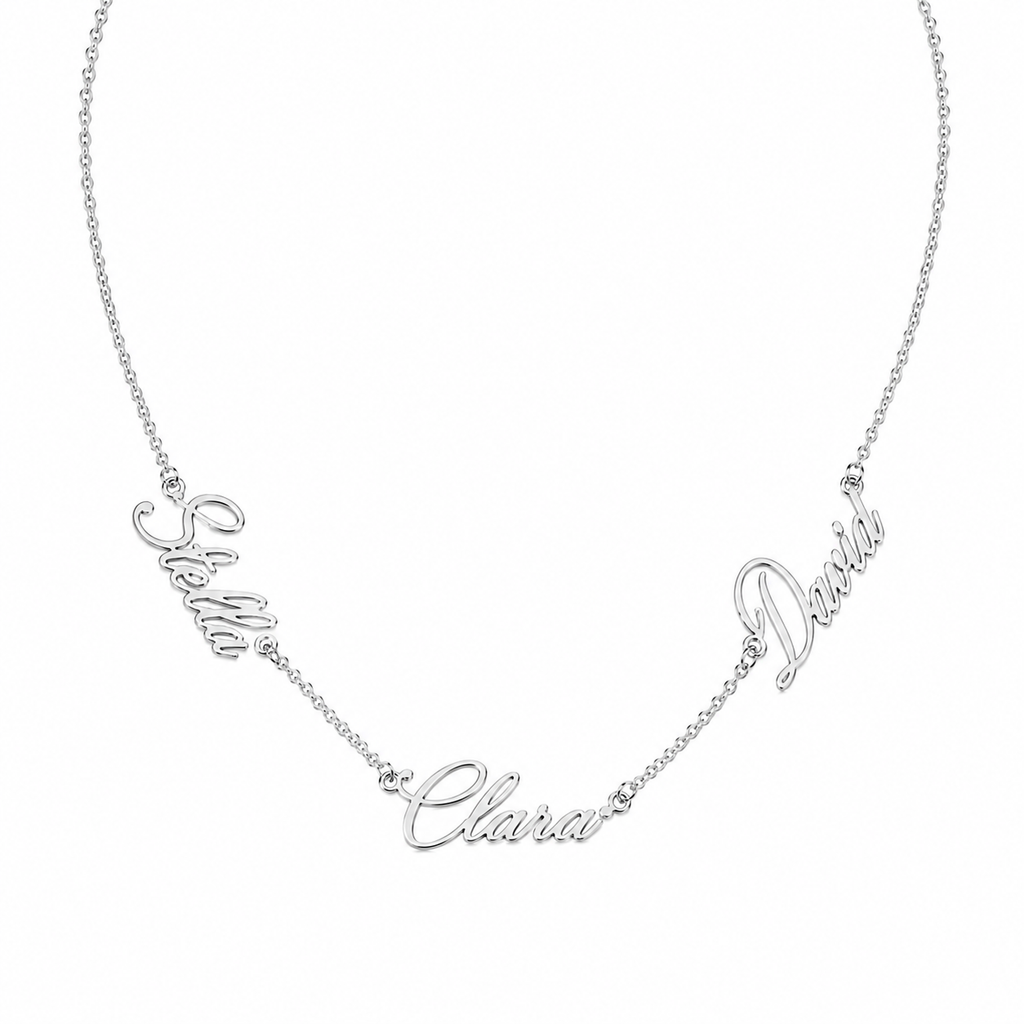 Collier personnalisé 3 Names