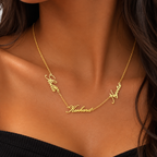 Collier personnalisé 3 Names