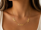Collier personnalisé 3 Names