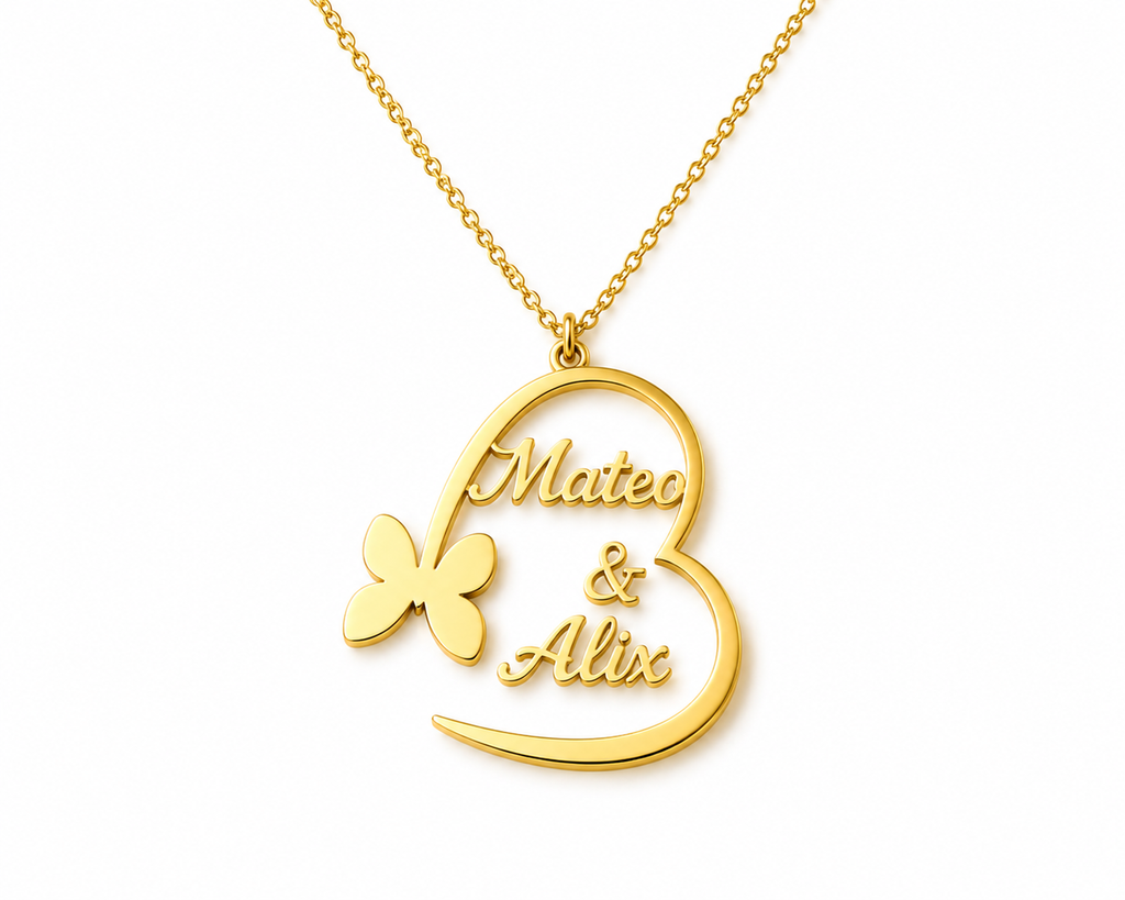 Collier personnalisé Butterfly