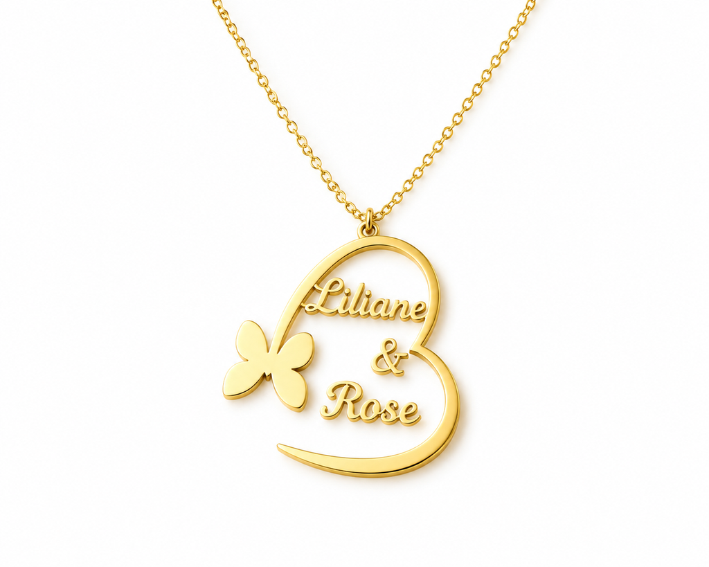 Collier personnalisé Butterfly