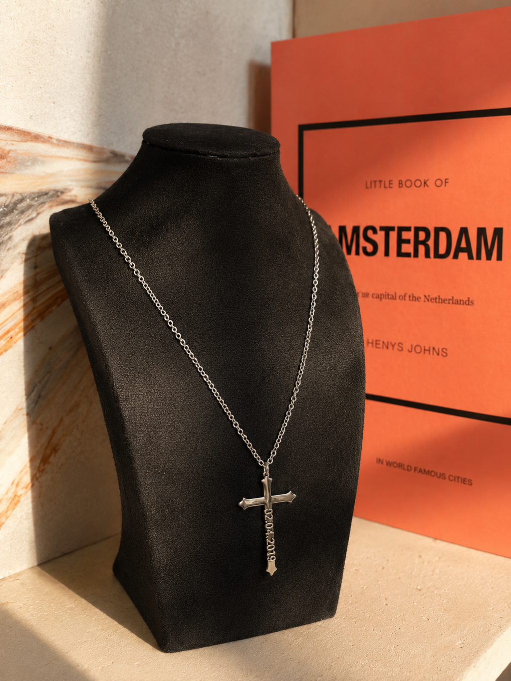Collier personnalisé Croix
