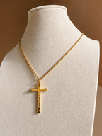 Collier personnalisé Croix