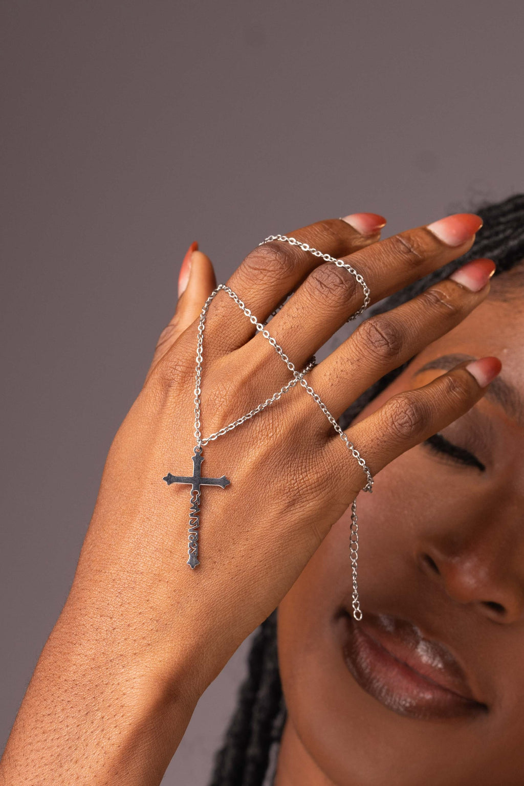 Collier personnalisé Croix