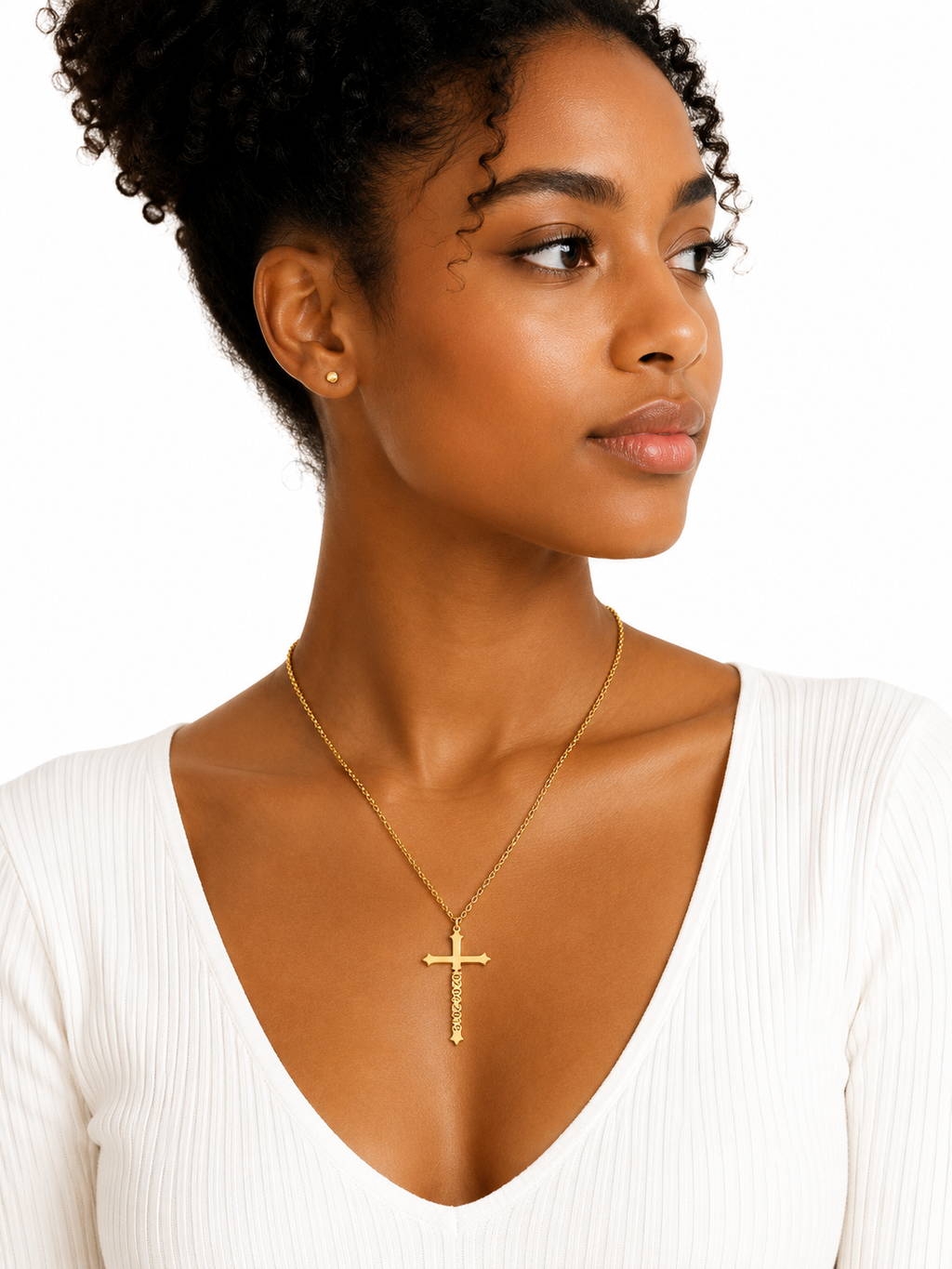 Collier personnalisé Croix