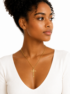 Collier personnalisé Croix