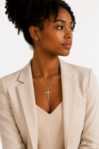 Collier personnalisé Croix