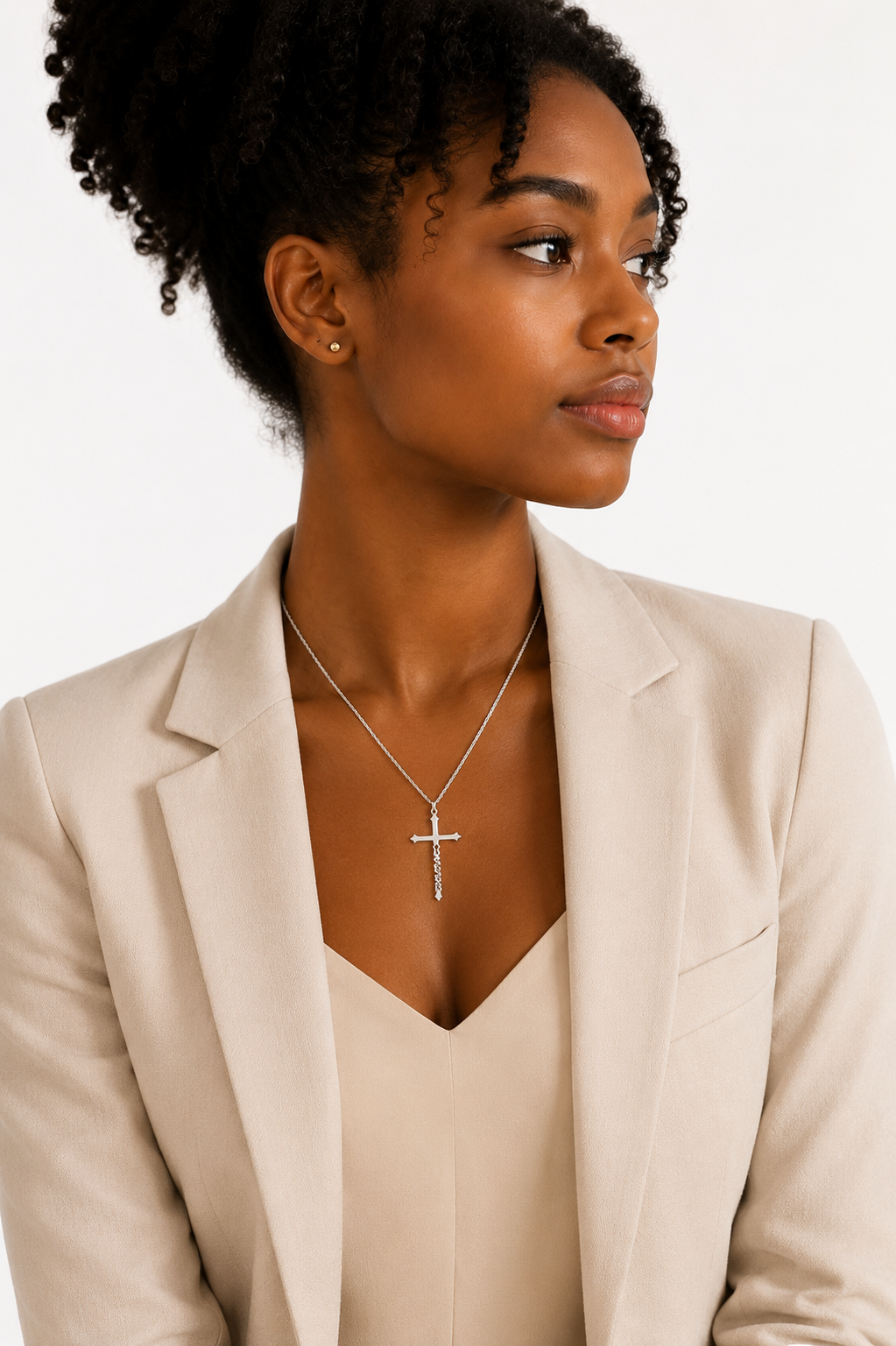 Collier personnalisé Croix