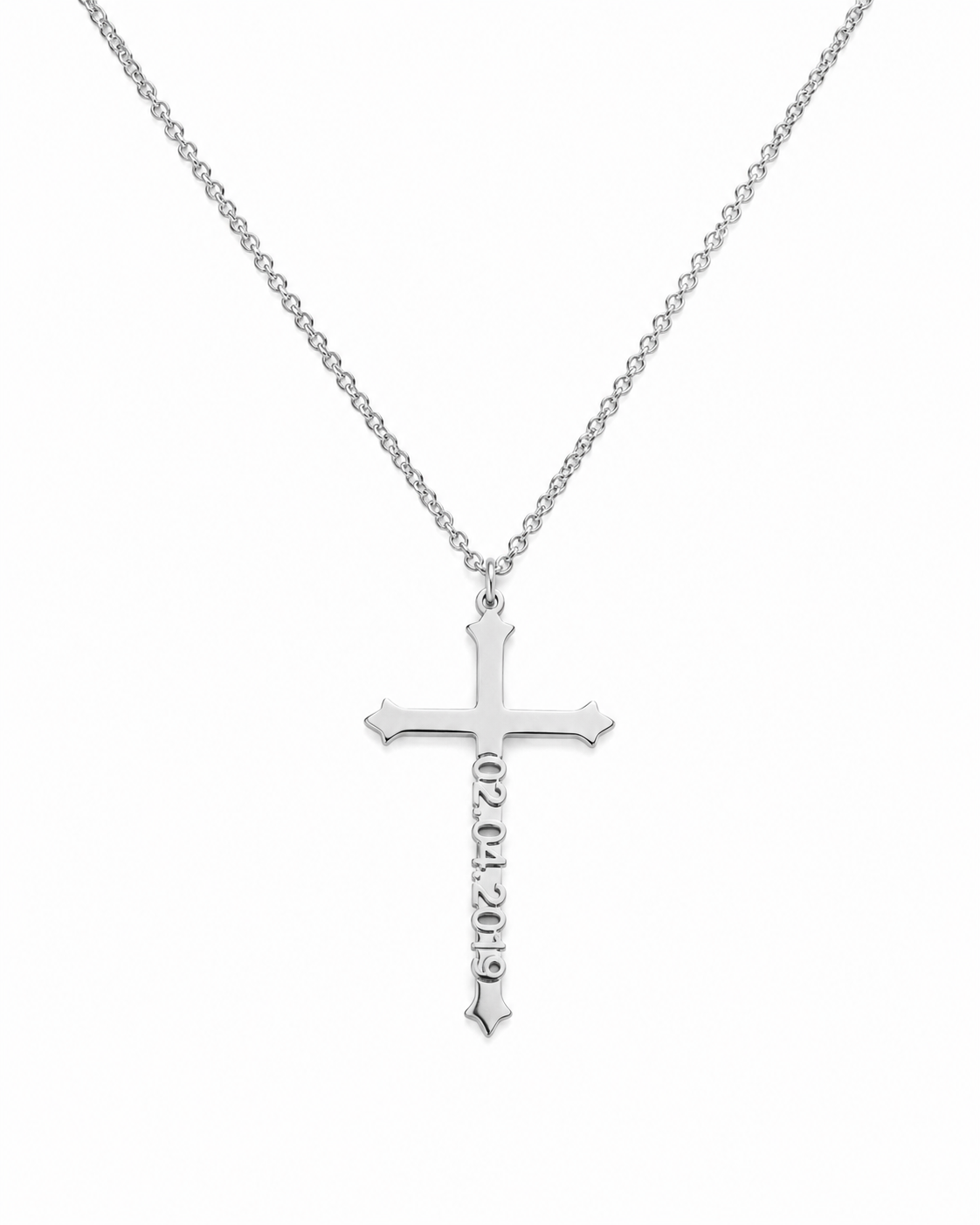 Collier personnalisé Croix