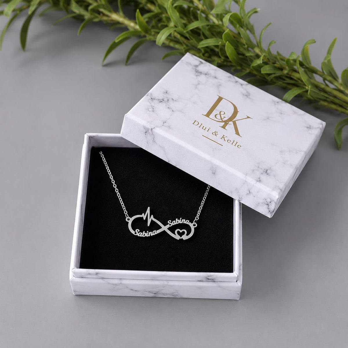 Collier personnalisé Infinity