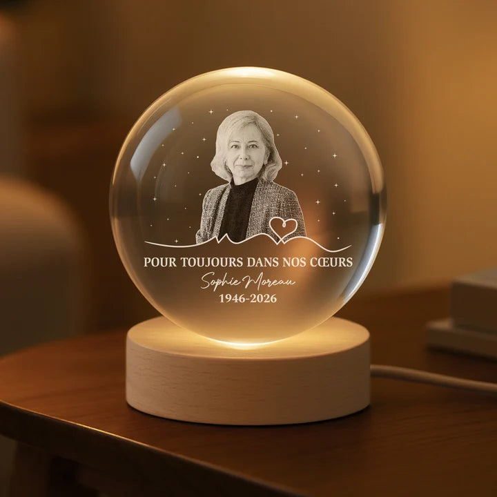 Verre en cristal personnalisé Rond
