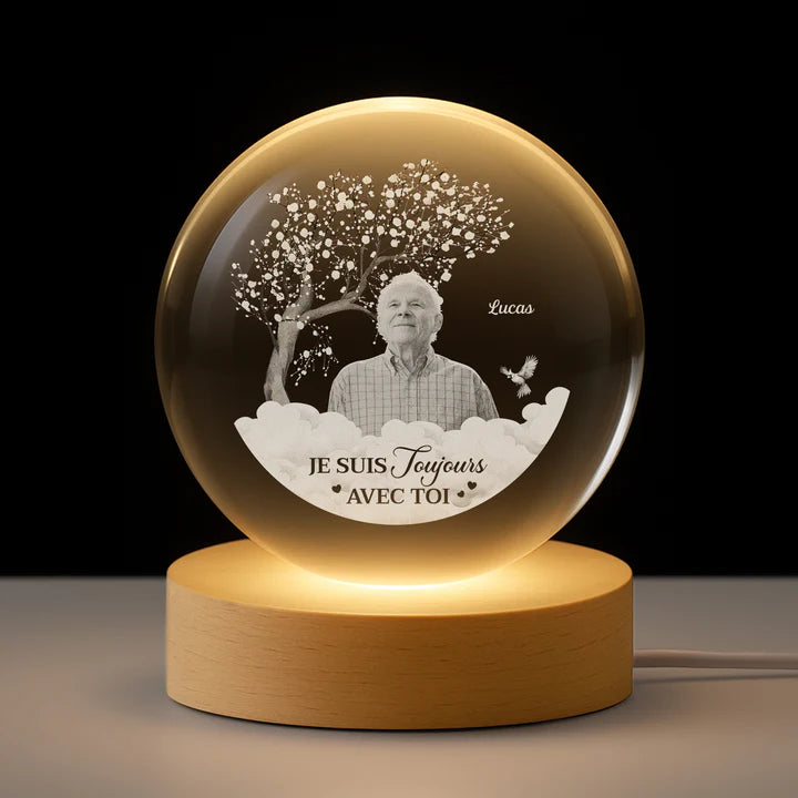 Verre en cristal personnalisé Rond