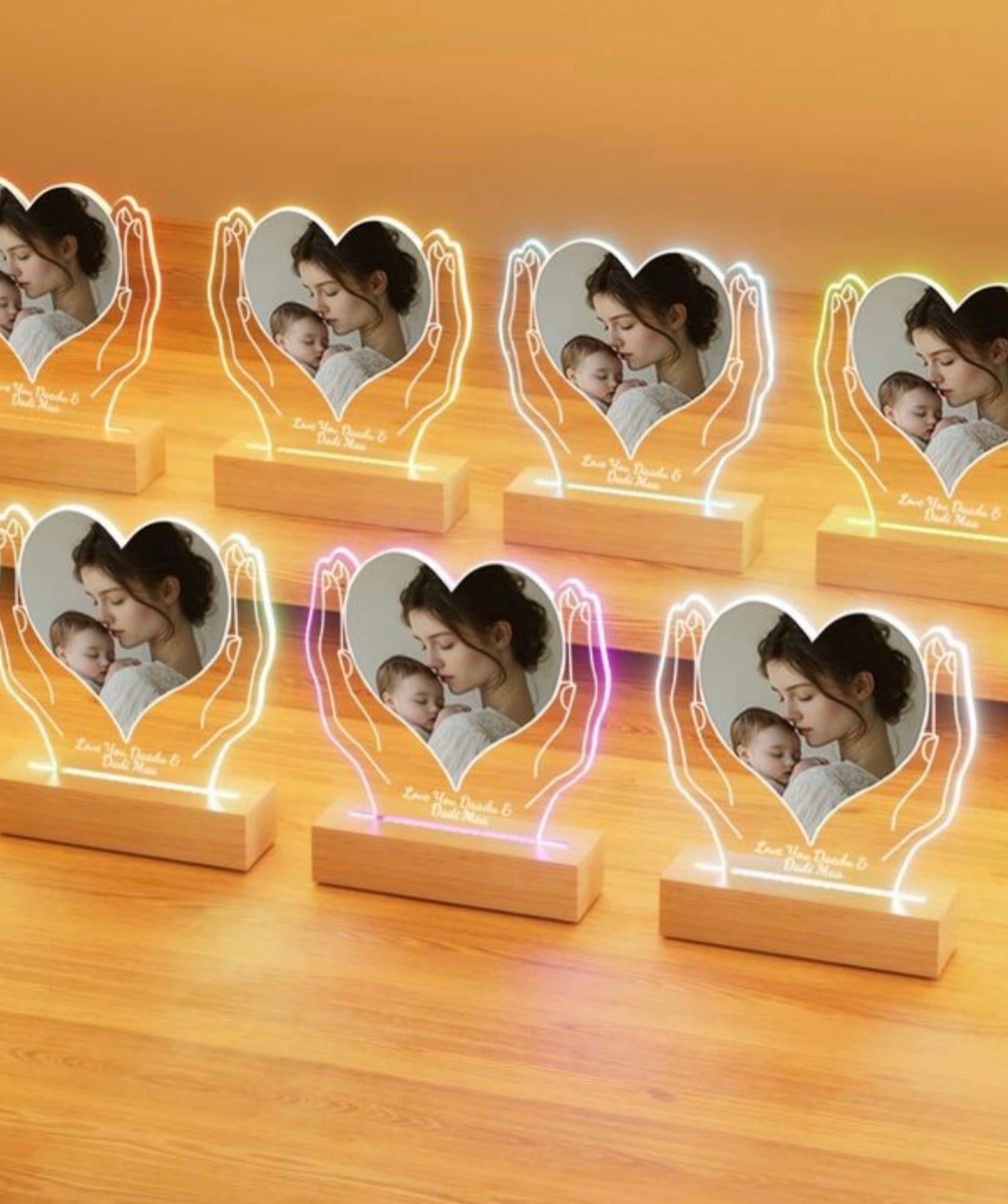 Dlui&Kelle personalized crystal glass