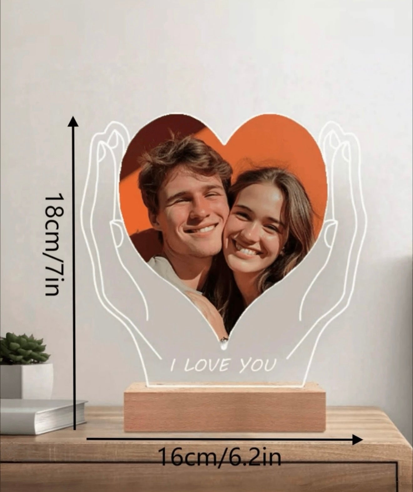 Dlui&Kelle personalized crystal glass